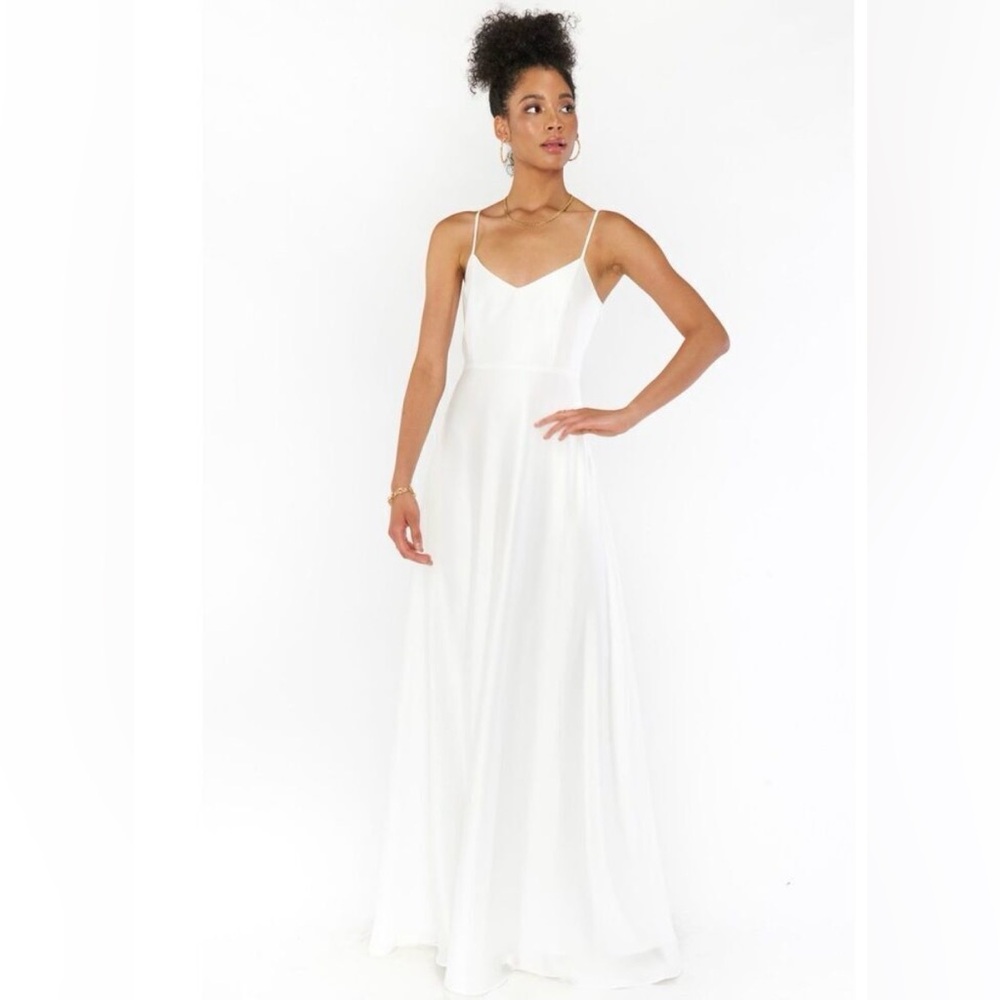 Show Me Your MuMu White Maxi Dress